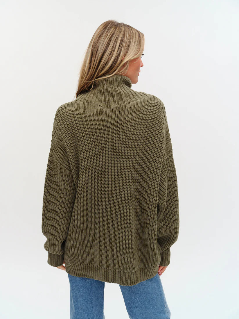 Delaney Sweater - Olive
