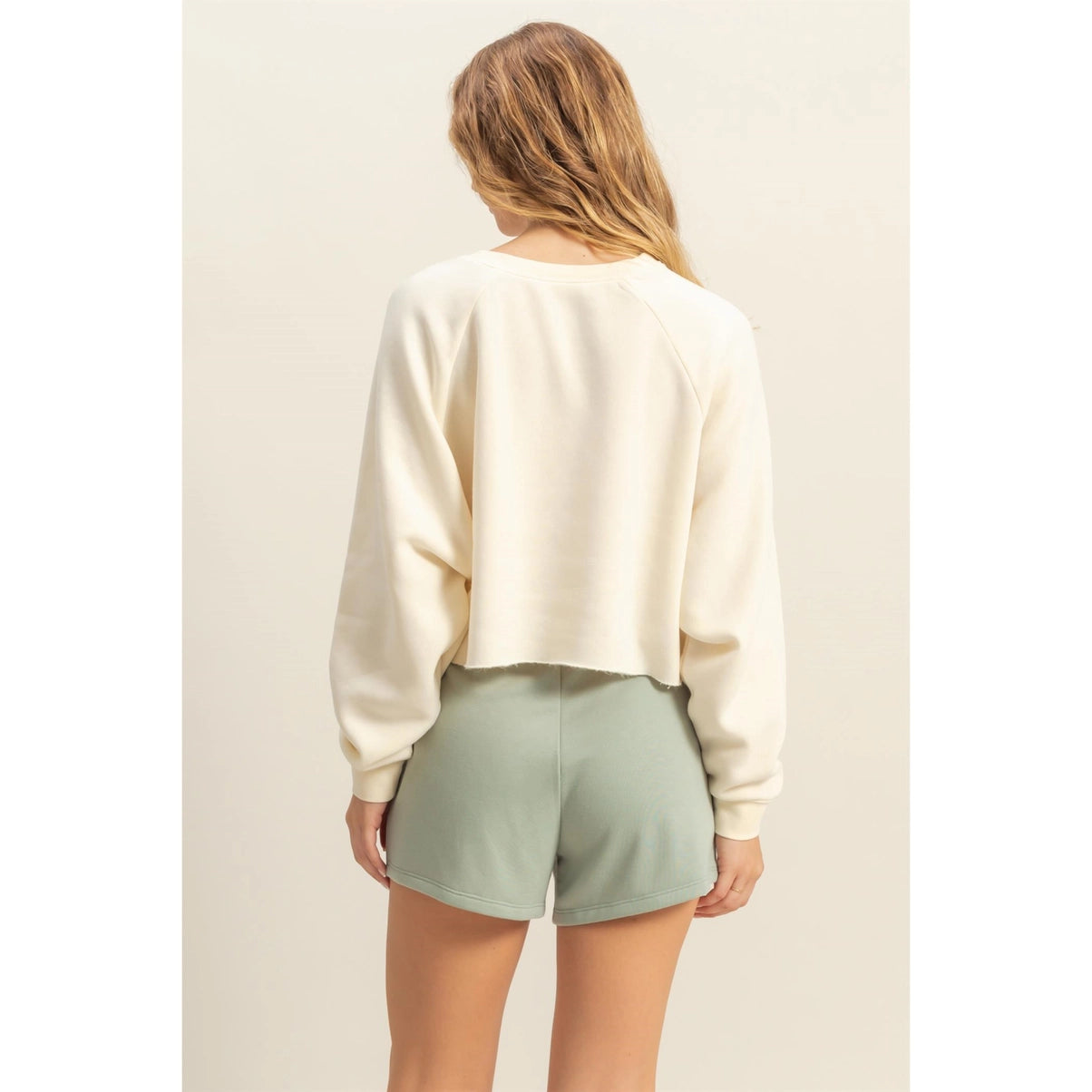 Laid Back Crop Sweatshirt
