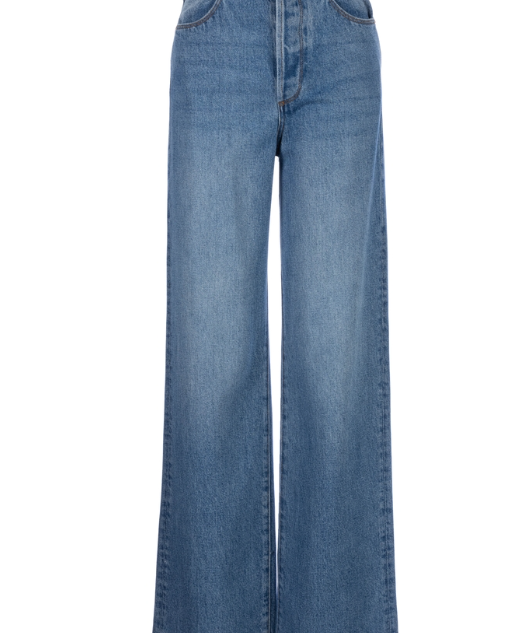 Jodi Wide Legs with Hidden Button Fly image 0