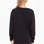 Organic Cotton Long Sleeve Boyfriend Tee image 2