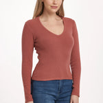 Marlowe V Neck Top image 0