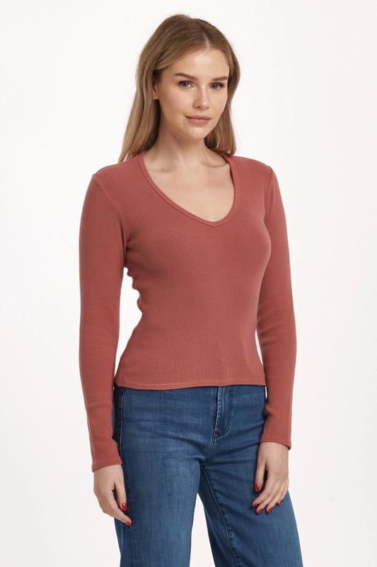 Marlowe V Neck Top image 0