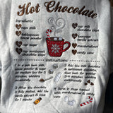 Hot Chocolate Recipe Cozy Hoodie