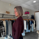 Lexi Pullover | Plum