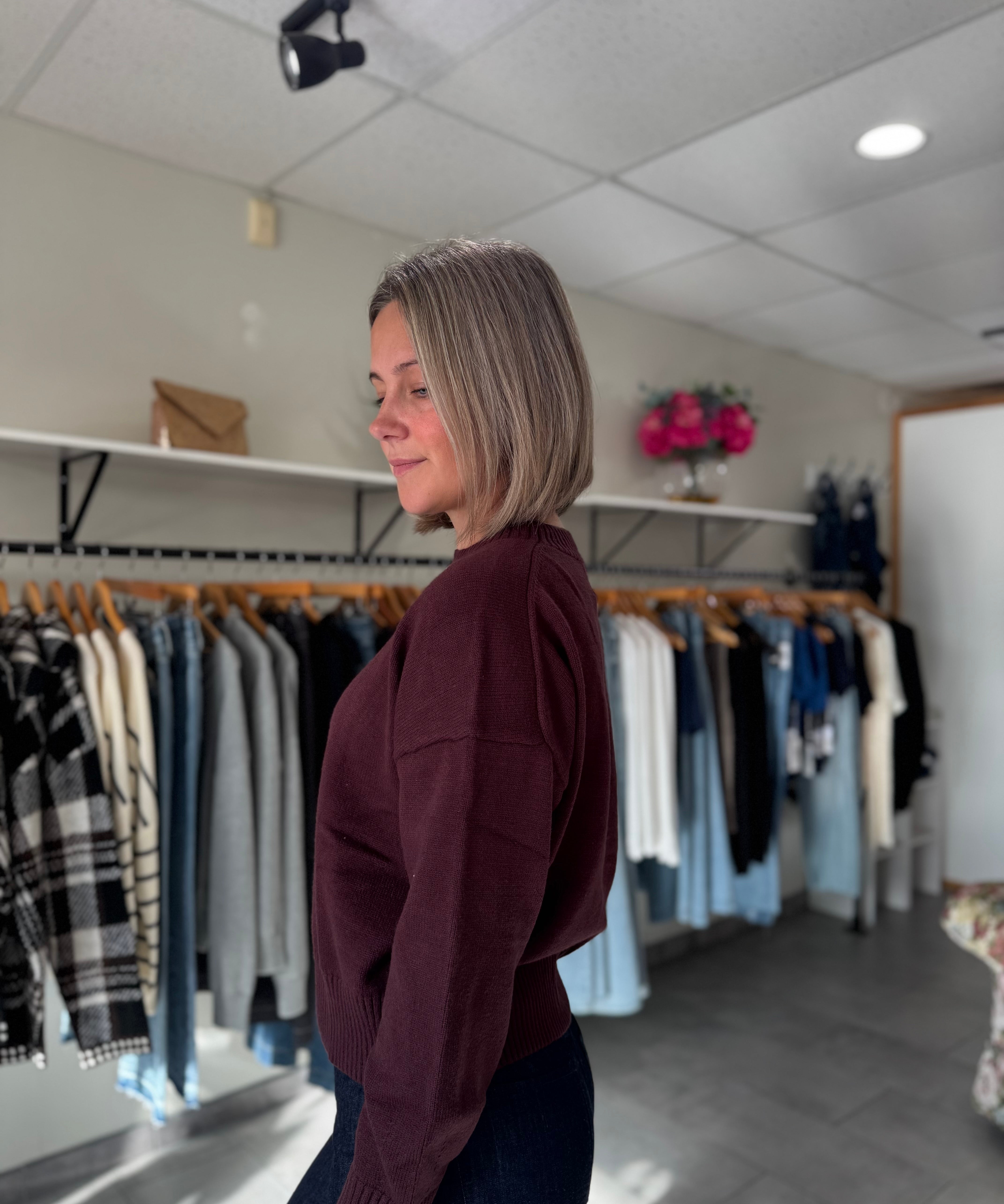 Lexi Pullover | Plum
