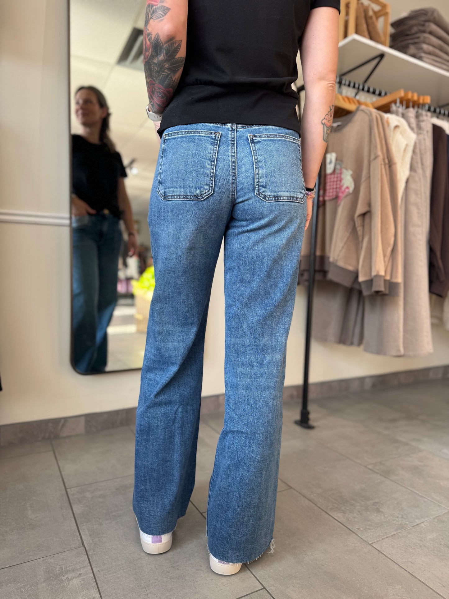 Maya High Rise Wide Legs | Success