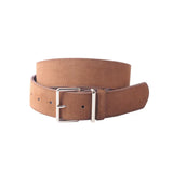 Everyday Essentials Suede Belt | Toasted Almond