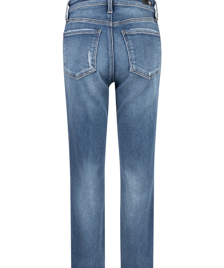Catherine High Rise Ankle Straight Leg Jeans image 1