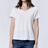 The Vanya Short Sleeve Slub Tee image 0