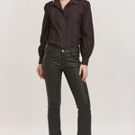 Jaxtyn Bootcut Mid Rise Jeans - Black image 1