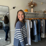 Geralyn Sweater - Storm Blue