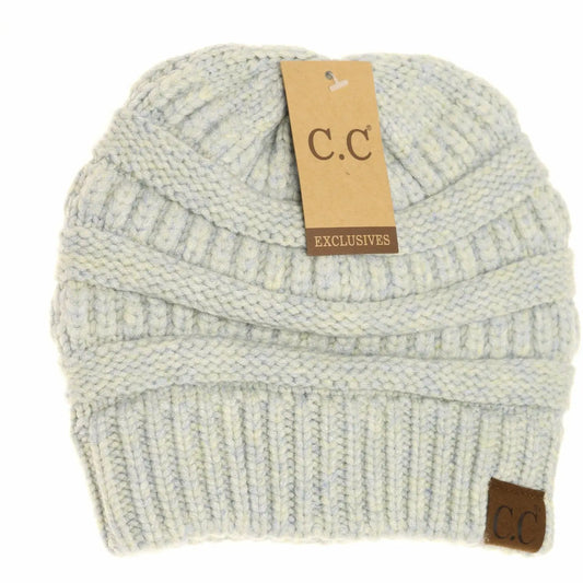 Mixed Soft Yarn Beanie