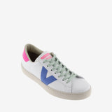 Berlin Leather & Neon Sneaker