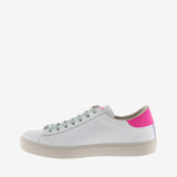 Berlin Leather & Neon Sneaker