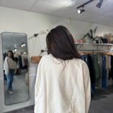 Jaffa Double Layer Sweatshirt | Butter Cream