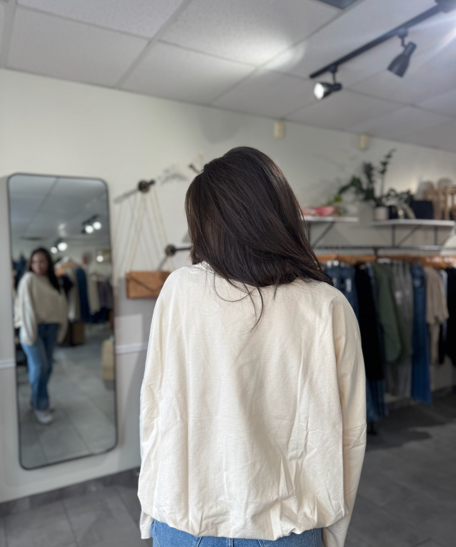 Jaffa Double Layer Sweatshirt | Butter Cream