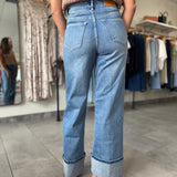 Holly High Rise Straight Leg Jeans | Natal
