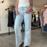 Maya High Rise Wide Leg Jeans | Unearthly