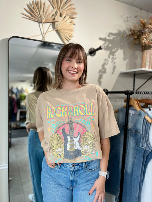 Rock & Roll Vintage Graphic Tee