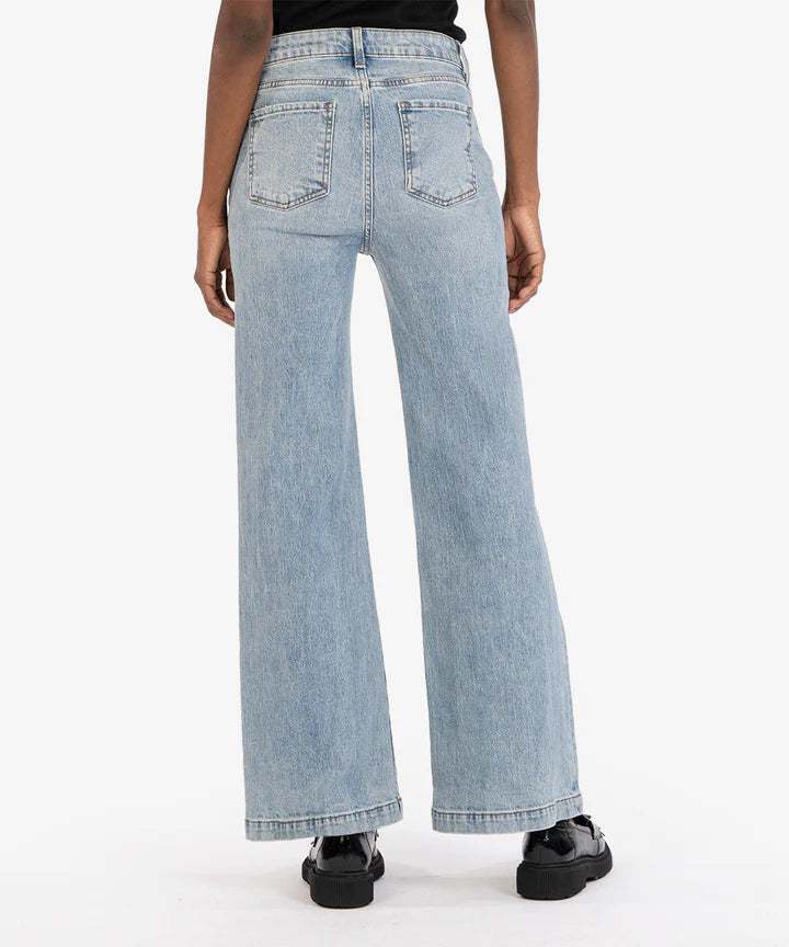 Meg H-Rise, W-Leg Trousers image 2