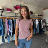Remington Relaxed Fit T-Shirt | Vintage Rose