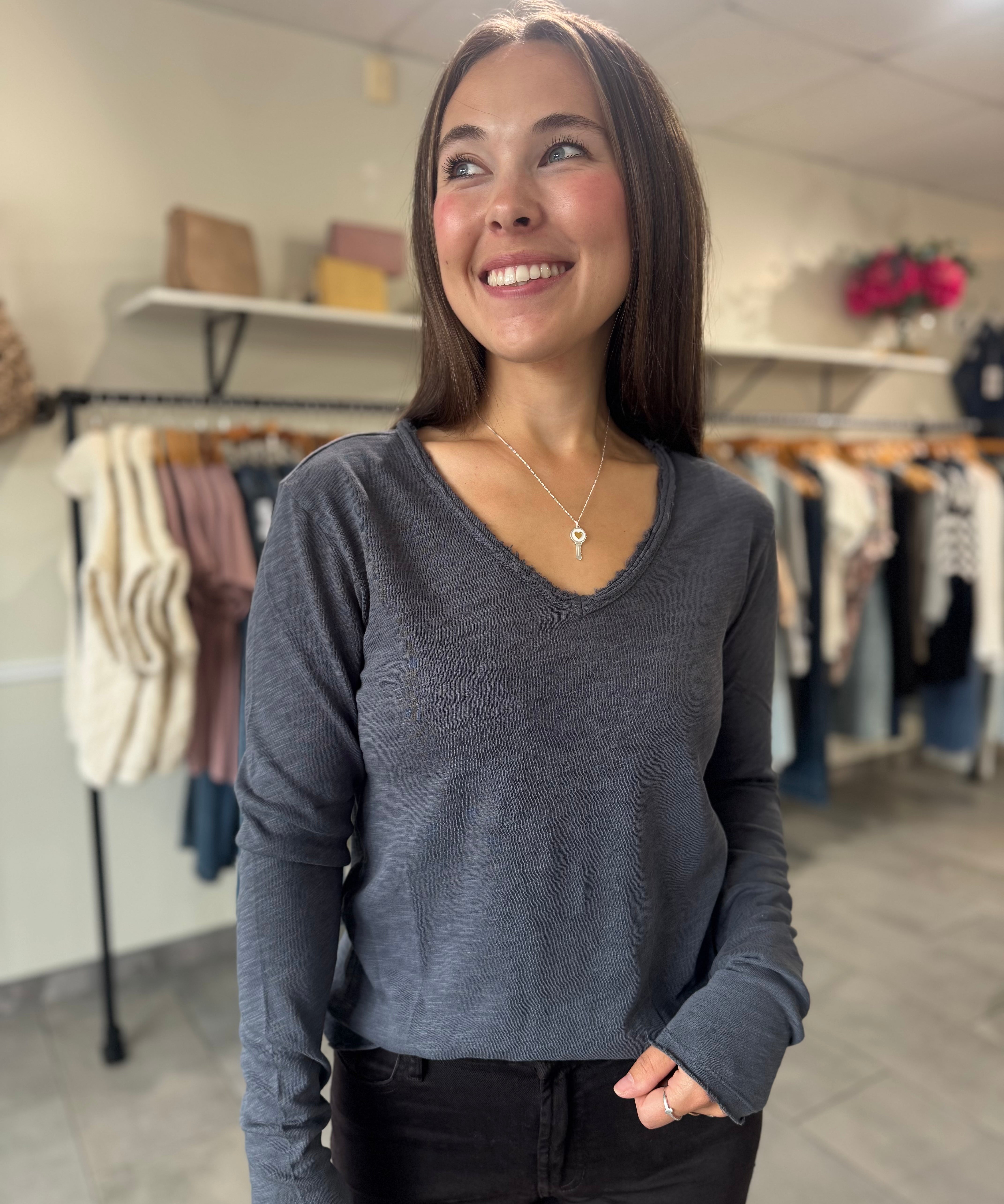 Vanya Long Sleeve Tee | Turbulence