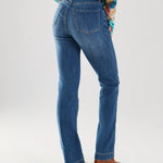 Olivia Pintuck Bootleg Denim image 2