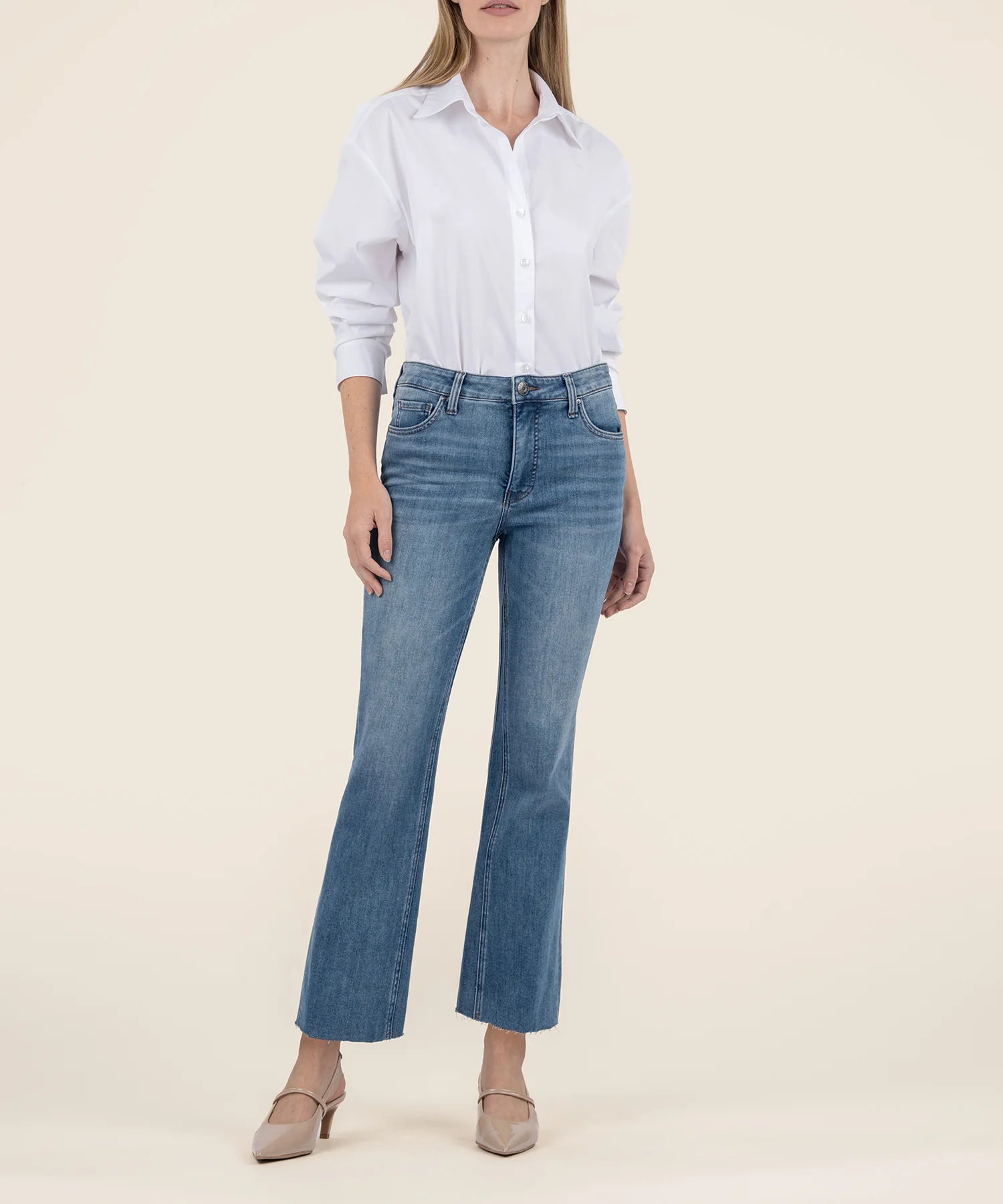 Kelsey High Rise Ankle Flare- Brace image 0