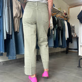 Holly High Rise Straight Leg Jeans | Vetiver