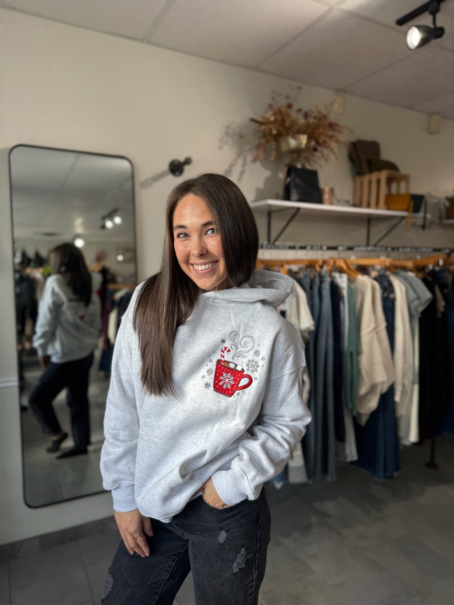 Hot Chocolate Recipe Cozy Hoodie