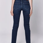 Blair Mid Rise Slim Straight Jeans - Riviera image 2