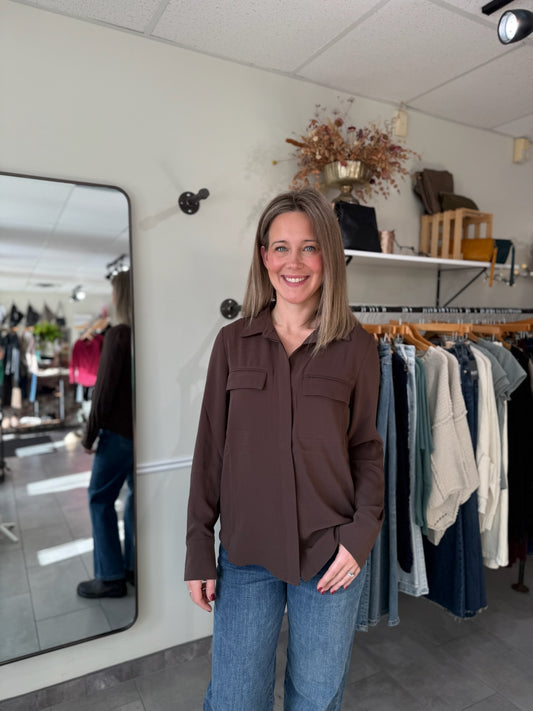 Janessa Shirt | Fudge