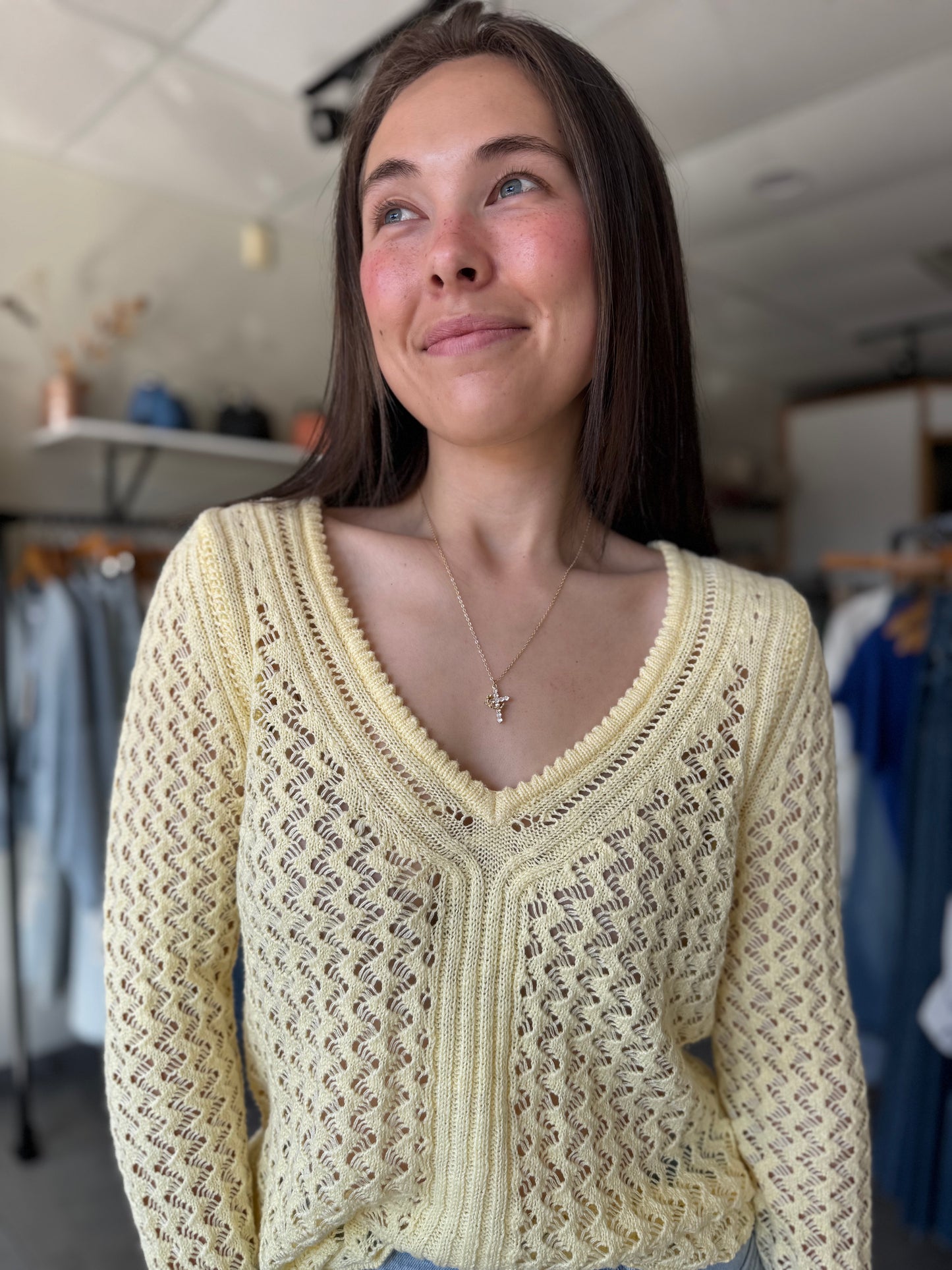 Vivi Sweater | Wax Yellow