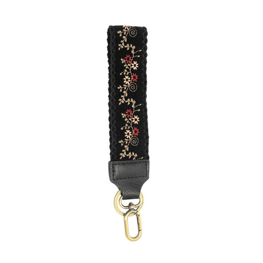 Black Daisy Chain Easy Find Wristlet image 0