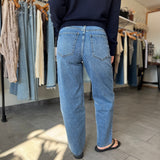 Ashton High Rise Wide Leg Barrel Jeans | Dynamic