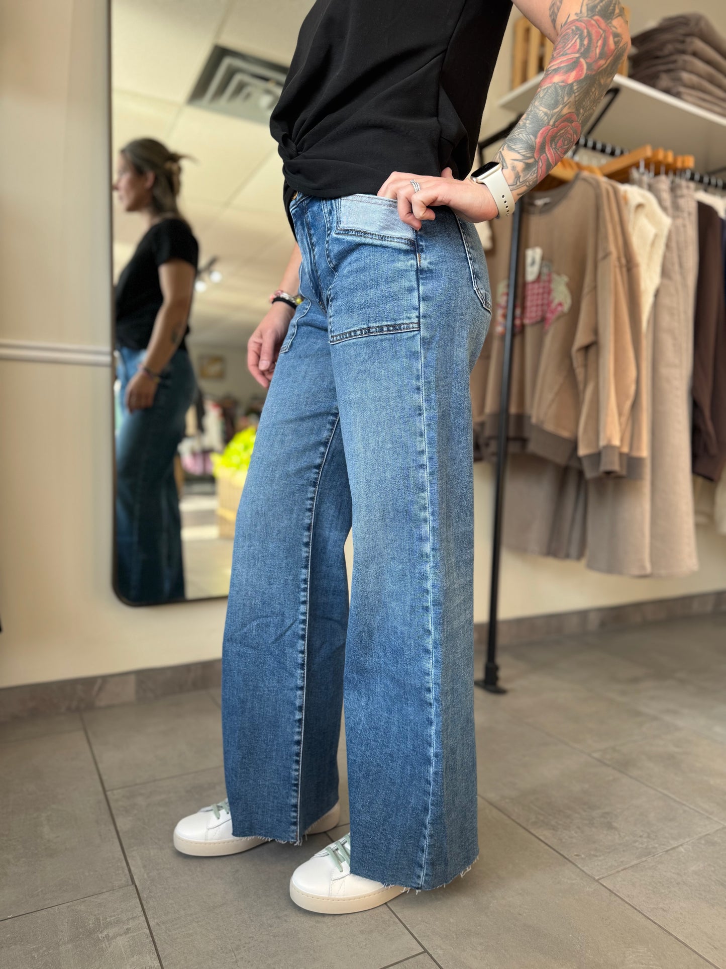 Maya High Rise Wide Legs | Success