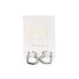 Heart Hoop Earrings