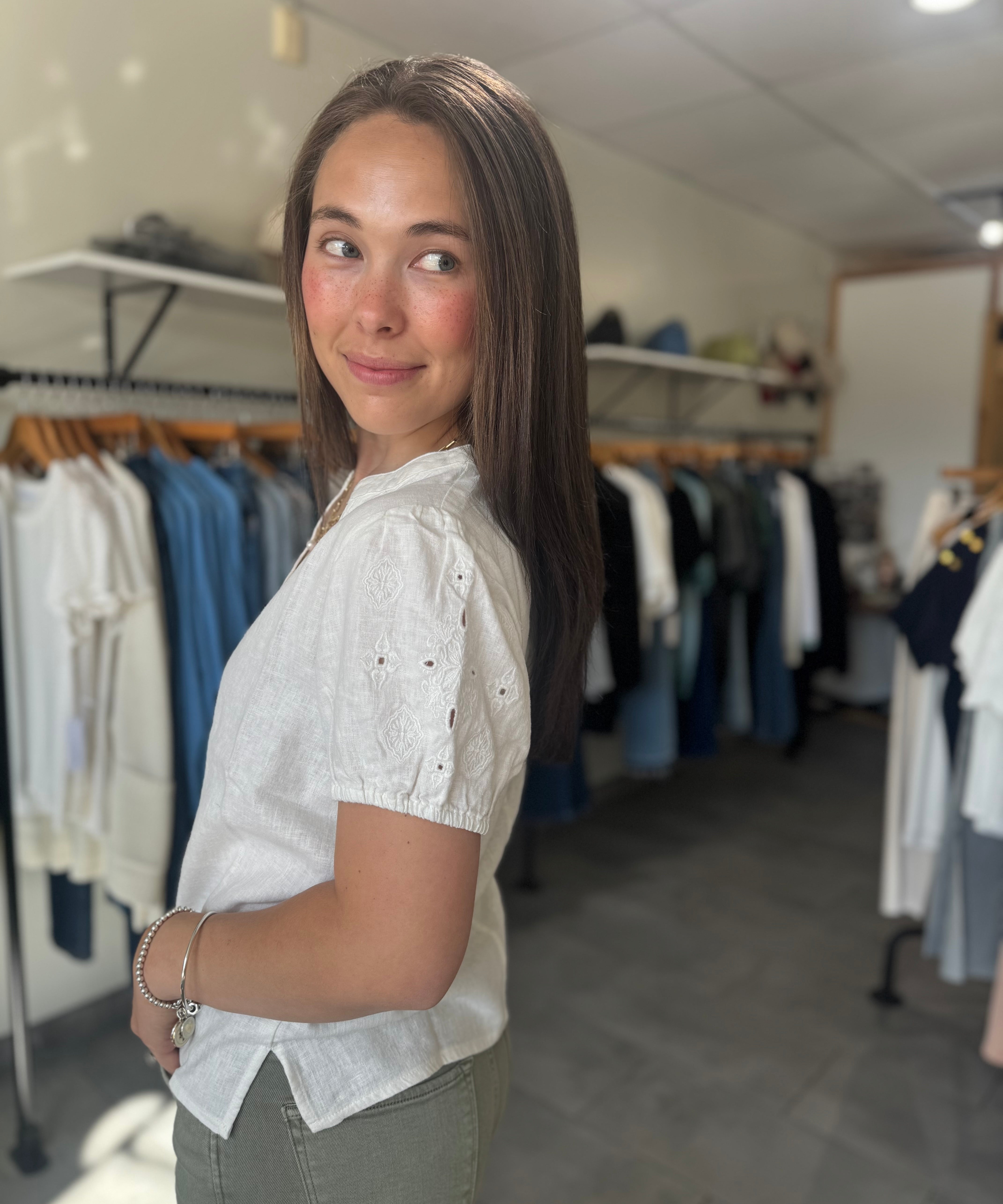 Chaya Top | Off White