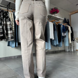 Holly High Rise Straight Leg Jeans | Mink