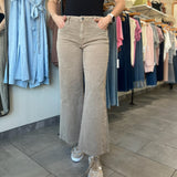 Meg High Rise Wide Leg Jeans | Milk Tea