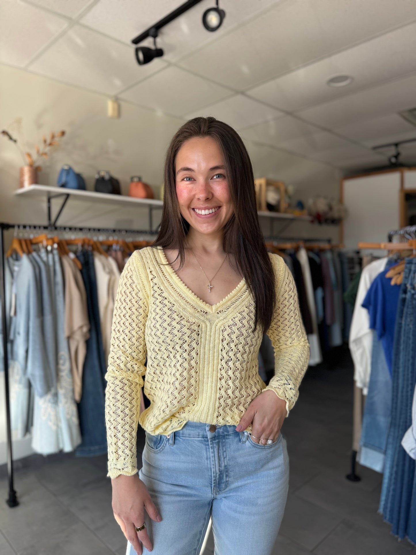 Vivi Sweater | Wax Yellow