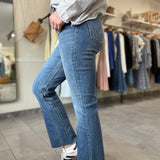 Kelsey High Rise Ankle Flare | Wonderful