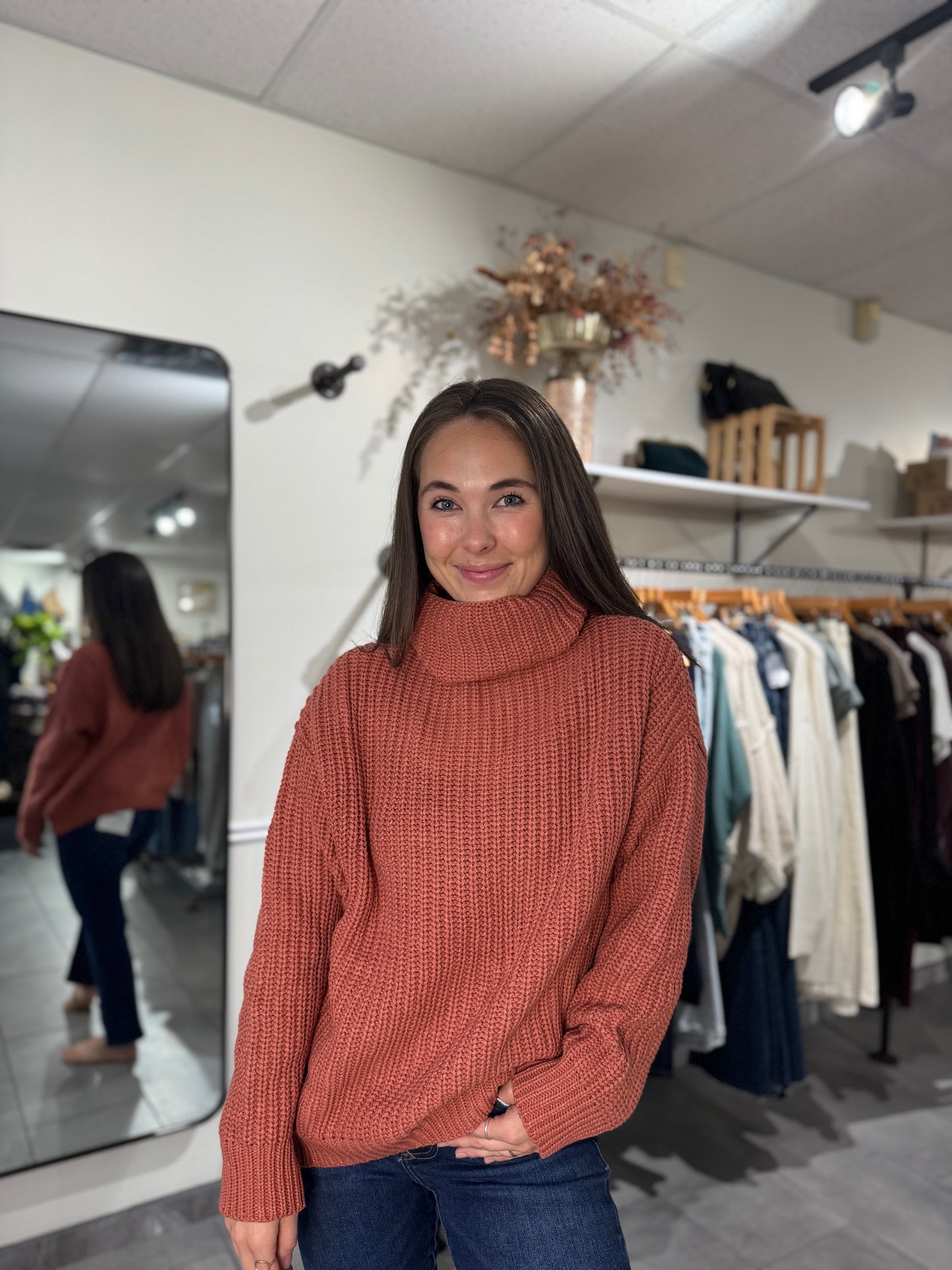 Delaney Sweater - Clay
