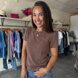 Remington Relaxed Fit T-Shirt | Latte