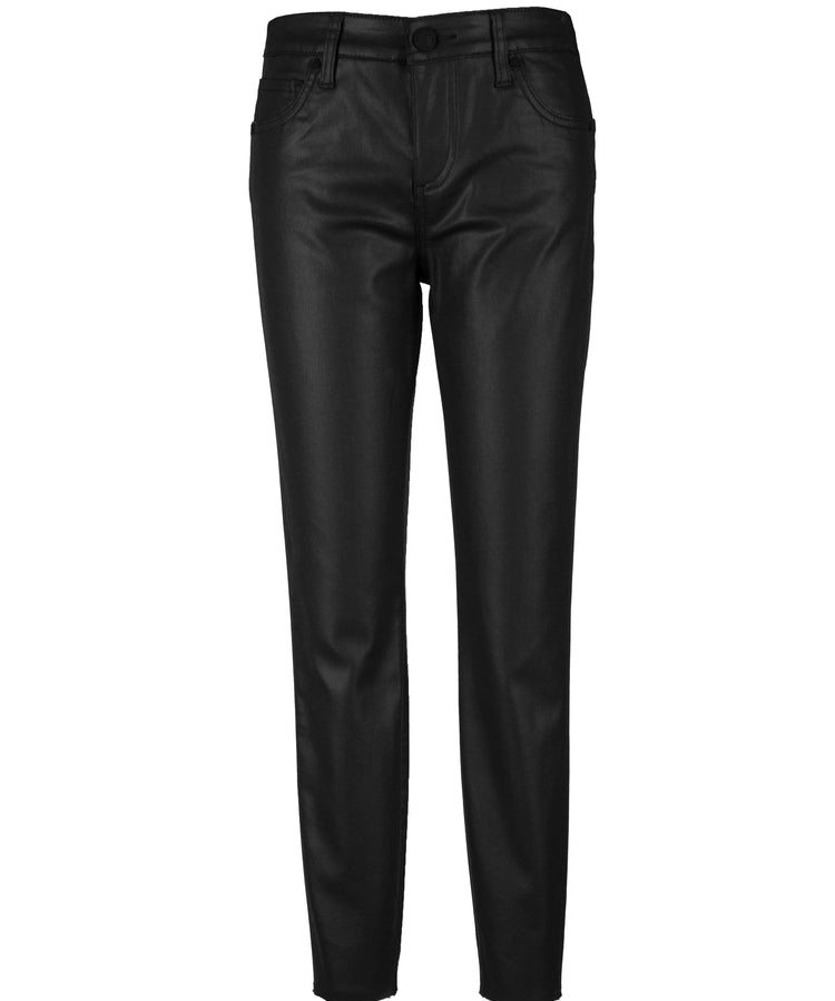 Mia Coated High Rise Toothpick Pants image 0