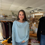 The Anywhere Top | Cloud Blue