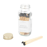 Black Safety Matches