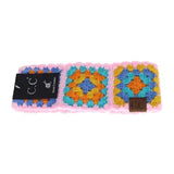Fuzzy Lined Multi-Color Crochet Fashion Headband For Women