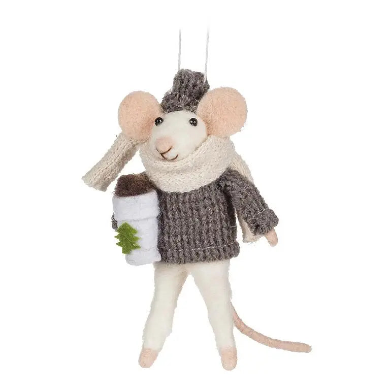 Mini Mice Christmas Ornaments
