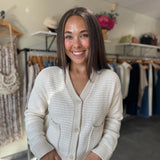 Nyssa Cardigan | Cream Combo
